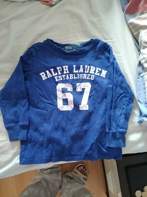 camiseta manga larga Ralph Lauren talla 4