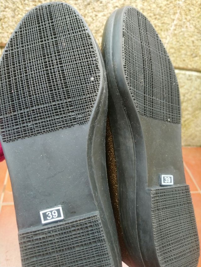 Botas Doradas altas mujer