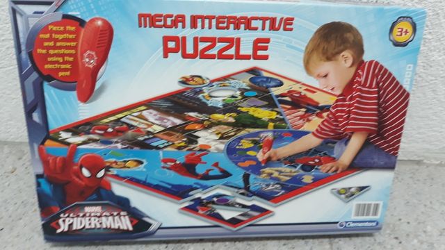 Set di puzzle e maschera Spiderman