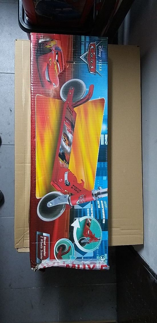 Patinete niño Cars Disney Pixar