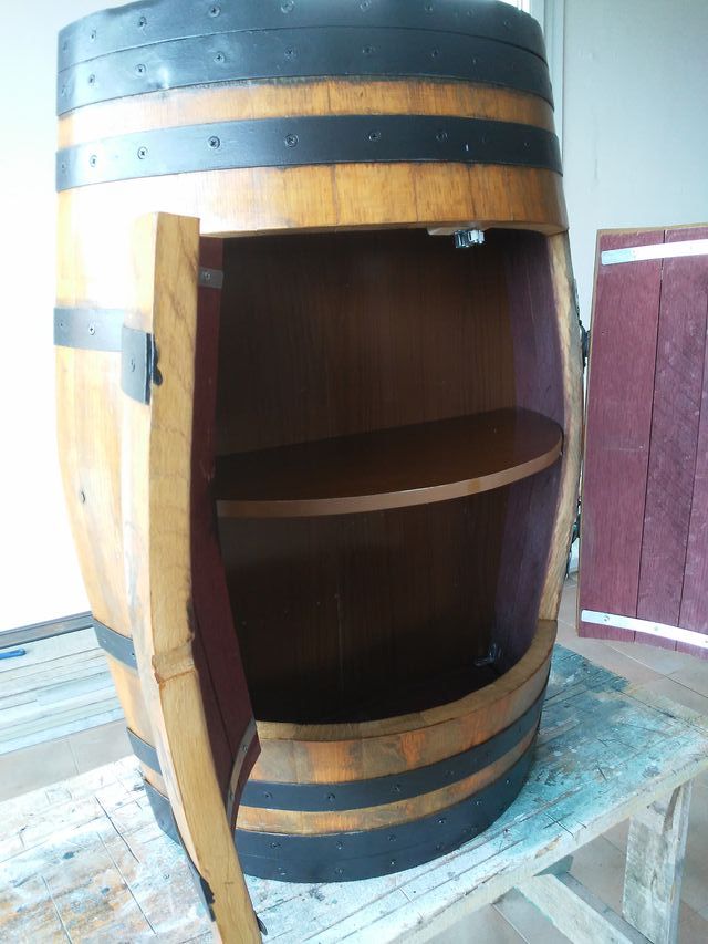 BARRIL, mueble bar de segunda mano