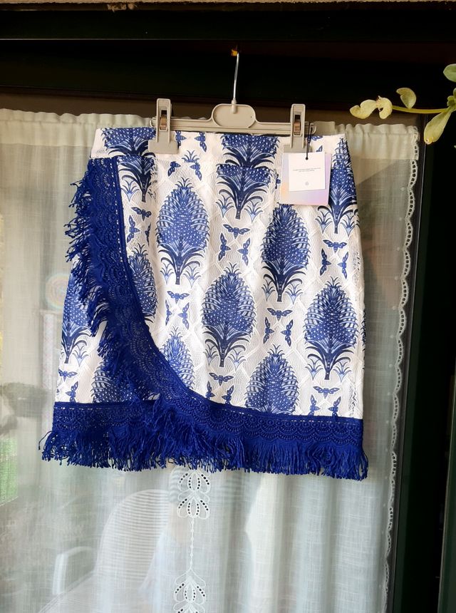 Falda con flecos/NUEVA