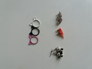 Claire/'s Claires Accessories oficial pendientes Pluma Blanca Rosa PVP £ 7