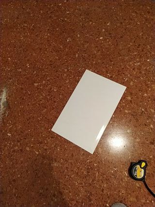 Azulejos blancos de segunda mano en Madrid en WALLAPOP