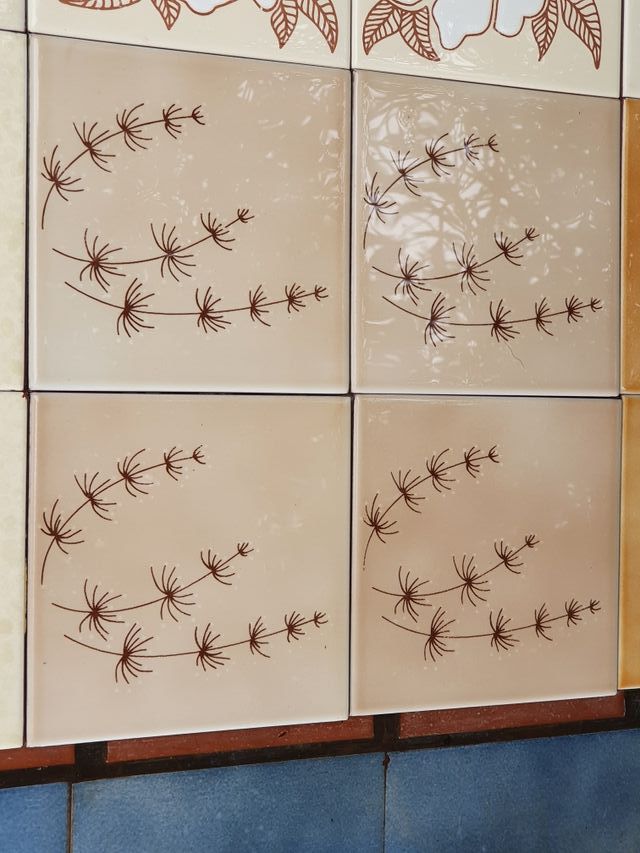 AZULEJOS años 60 70 vintage retro de segunda mano en El Gastor en WALLAPOP