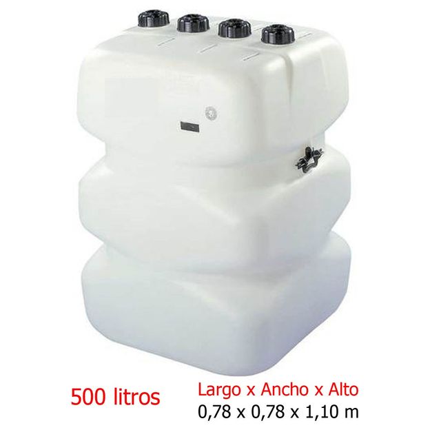 Depósito 500 l Gasoil Pared simple