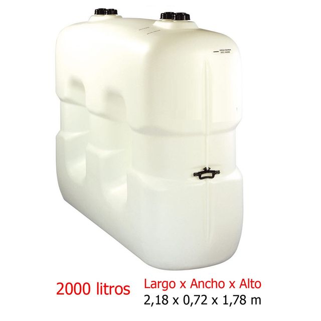 DEPÓSITO 2000 L GASOIL PARED SIMPLE
