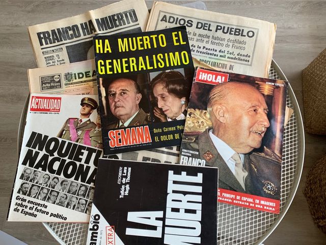 Prensa muerte de Franco