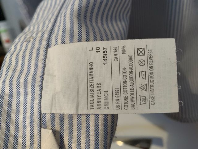 Camisa Oxford Benetton niño