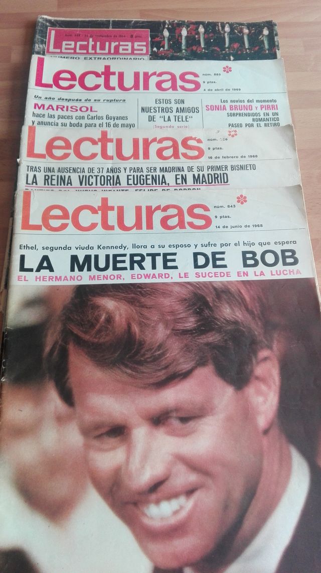LOTE Revistas LECTURAS años 60 + 2 regalo