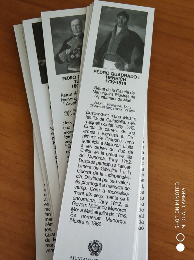 MARCADORES LIBROS DE PERSONAJES ILUSTRES