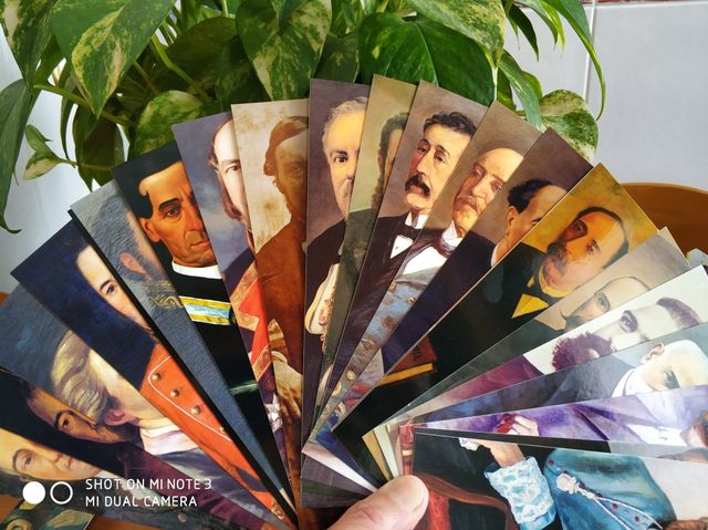 MARCADORES LIBROS DE PERSONAJES ILUSTRES