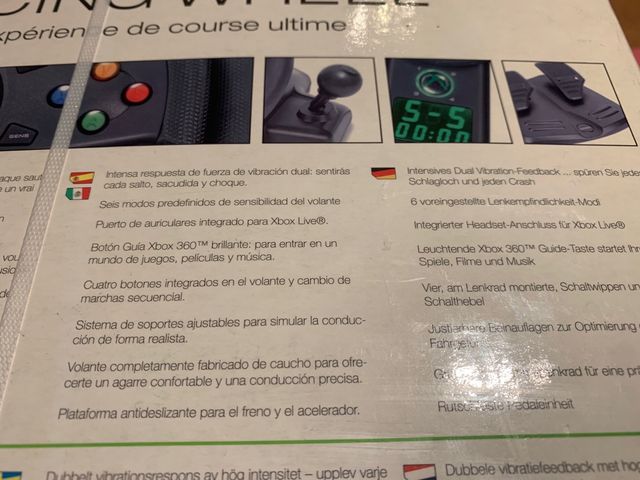 Volante Nitro Racing Whell NUEVO