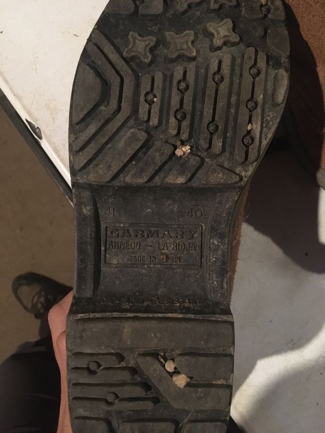 Botas de seguridad trabajo reforzadas  n° 40-41