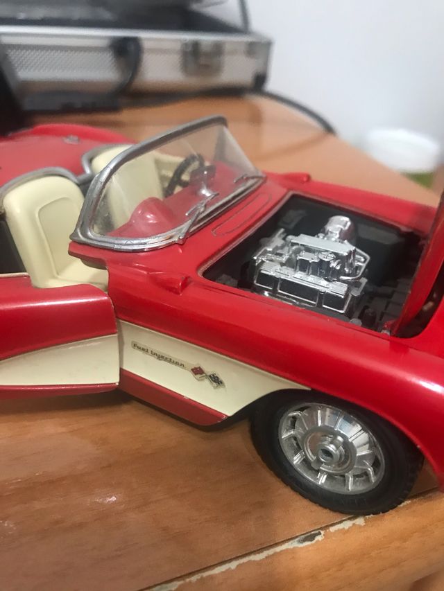 Chevrolet corvette 1957 burago, 1/24
