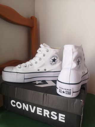 converse negros bota