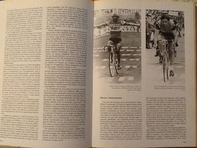 Libro Vuelta ciclista a España 1935 1985 de segunda mano por 90 EUR