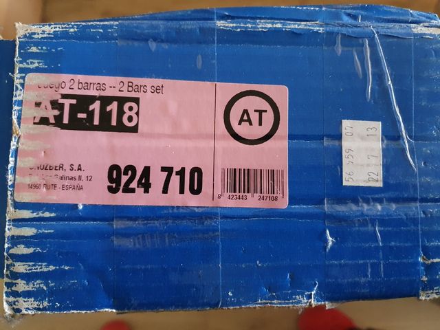 BARRAS PORTACARGA COCHE