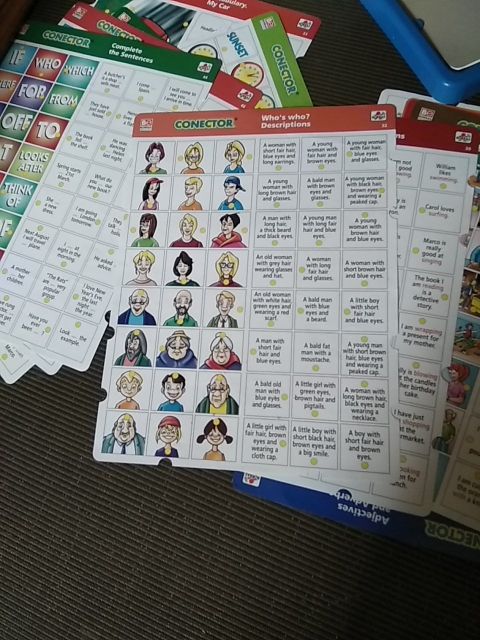 juego electrónico aprendizaje de inglés