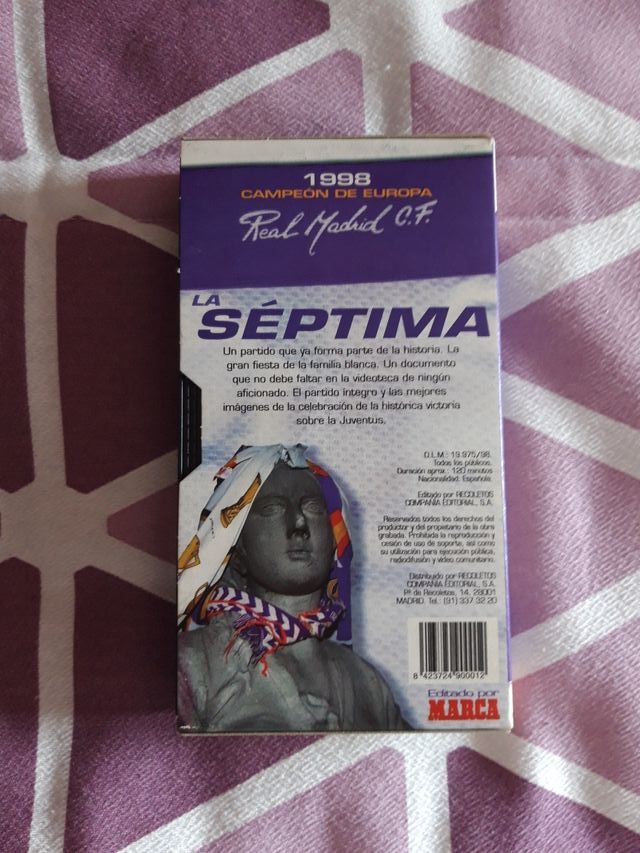 Vídeos VHS Real Madrid