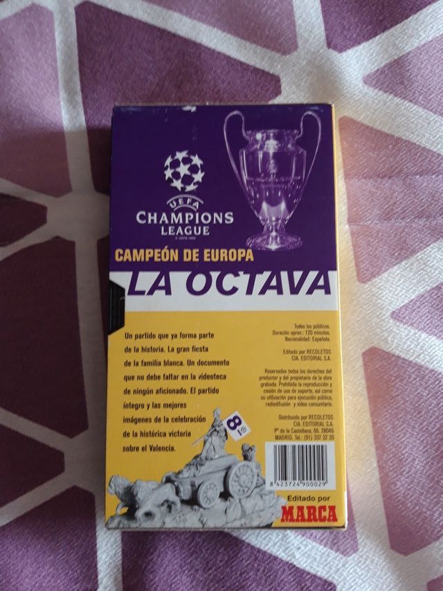 Vídeos VHS Real Madrid