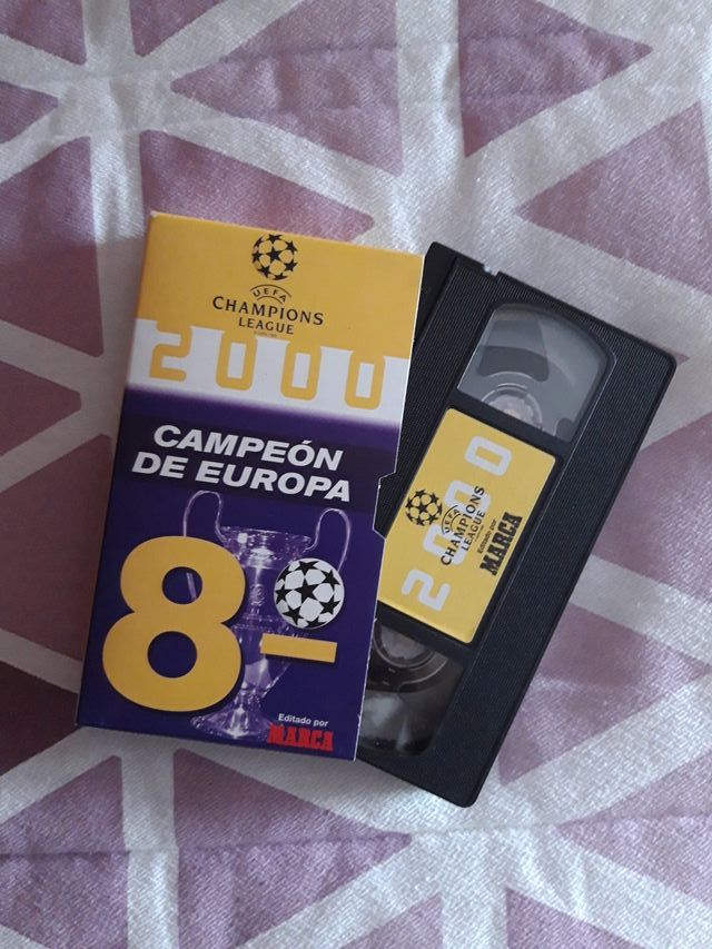 Vídeos VHS Real Madrid