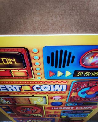 Cuadro ARCADE INSERT COIN