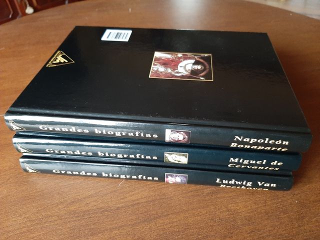 Grandes biografías - 3 libros