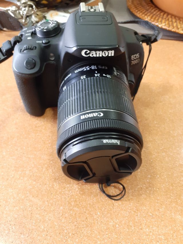 canon 700 con kit flash y 