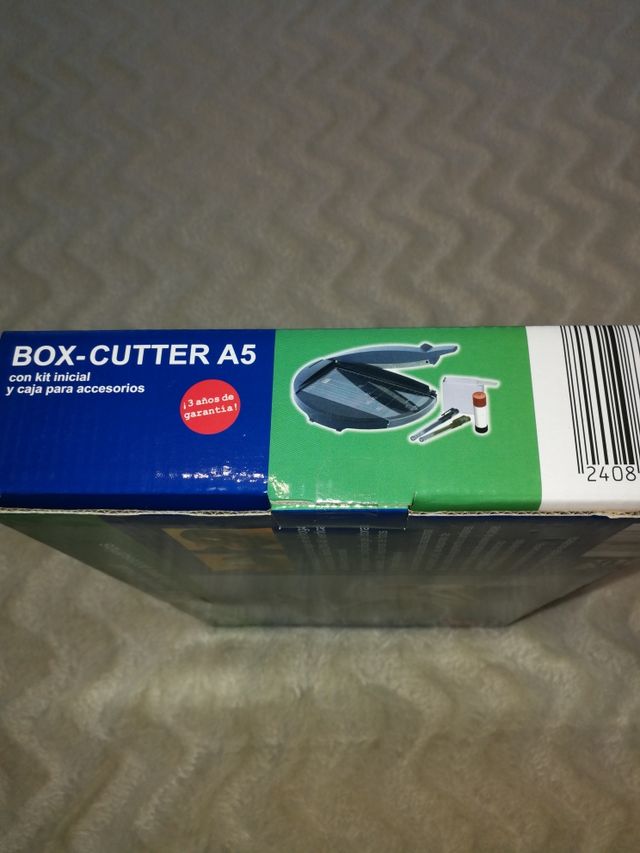 Box-Cutter A5, ideal para oficina y hogar