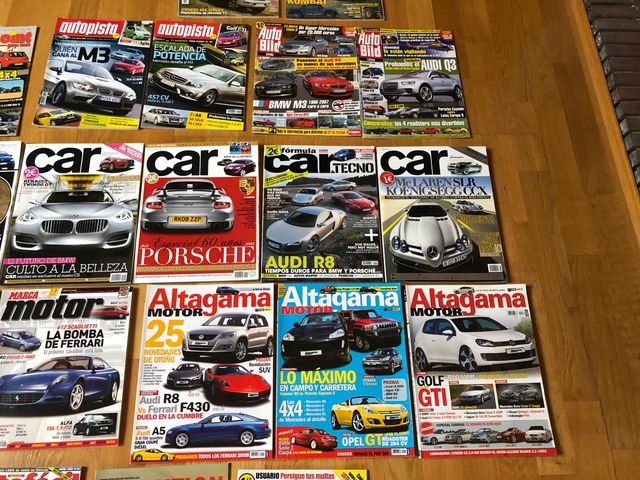 [LOTE] revistas de coches años 2006-2008