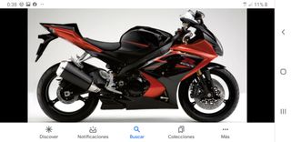 Suzuki GSF 650 K7 bandido espejos izquierda y derecha 2007