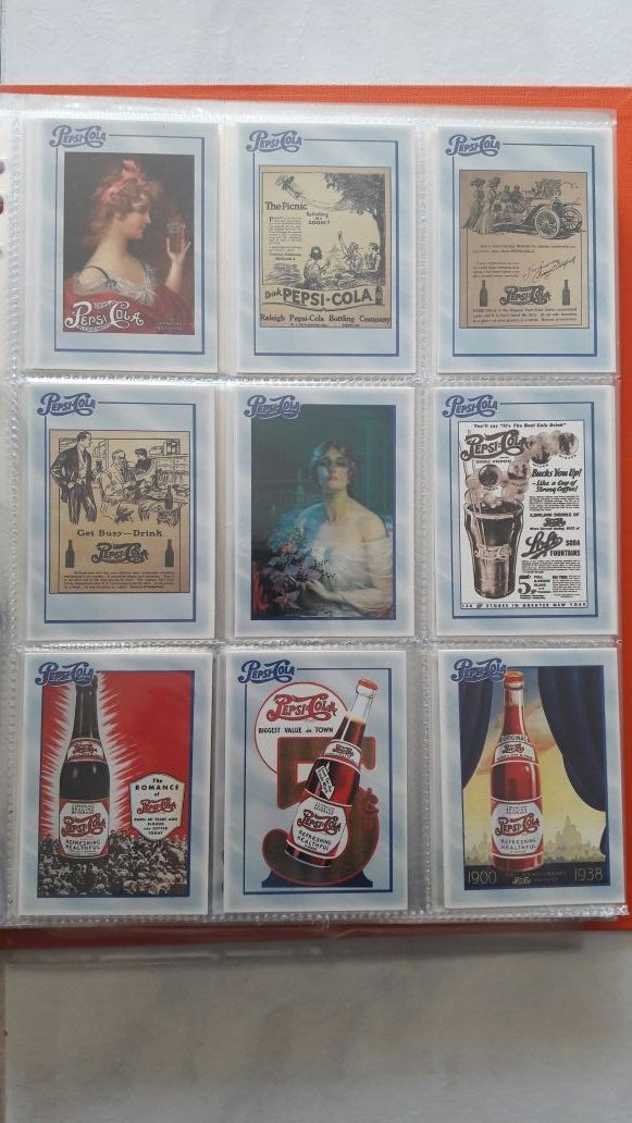 100 cromos pepsi pepsicola año 1994 made in canada