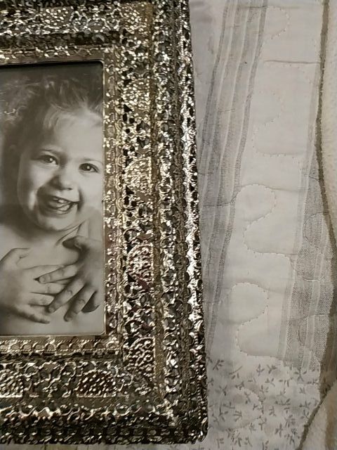 Porta retratos de metal