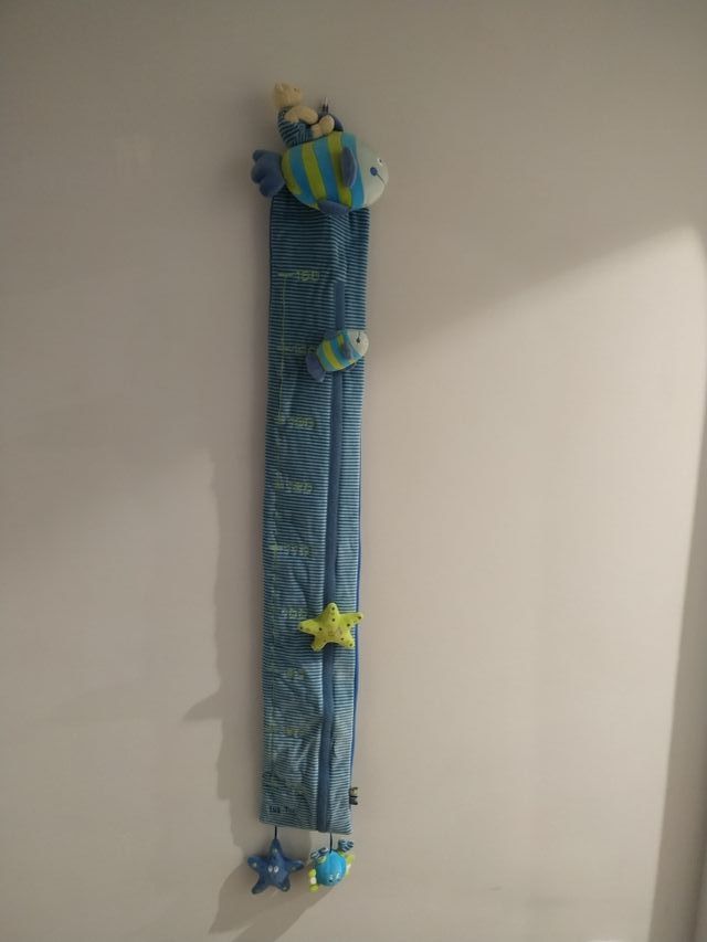 Medidor niños pared