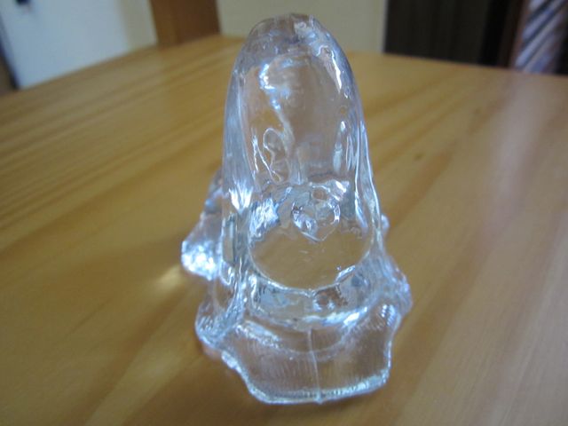 PERRO CRISTAL DE MURANO AÑOS 60