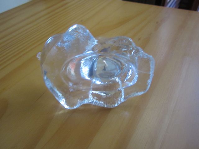 PERRO CRISTAL DE MURANO AÑOS 60