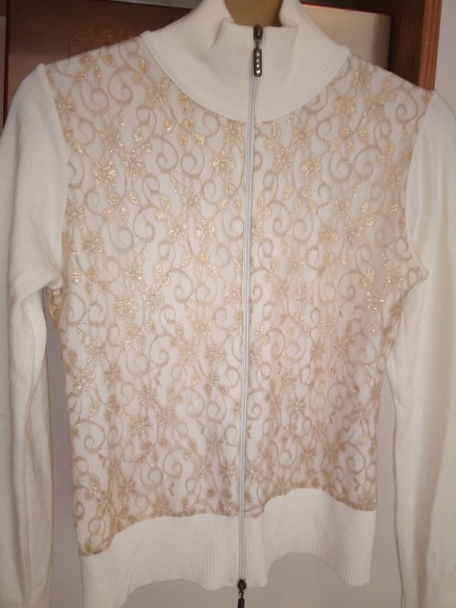 Chaqueta punto elegante italiana