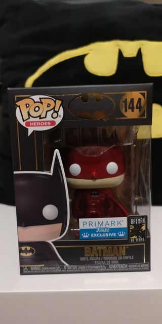 batman red chrome funko