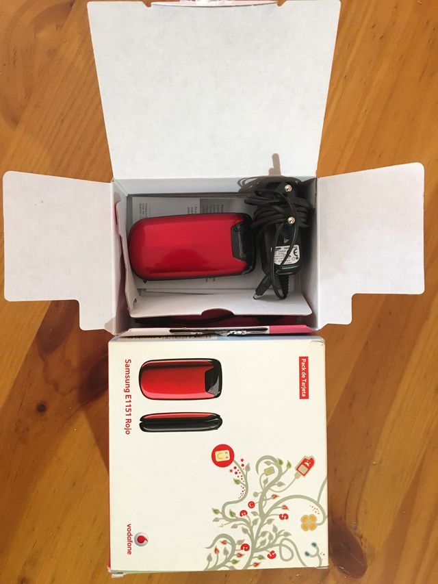 Samsung E1151 Rojo. NUEVO