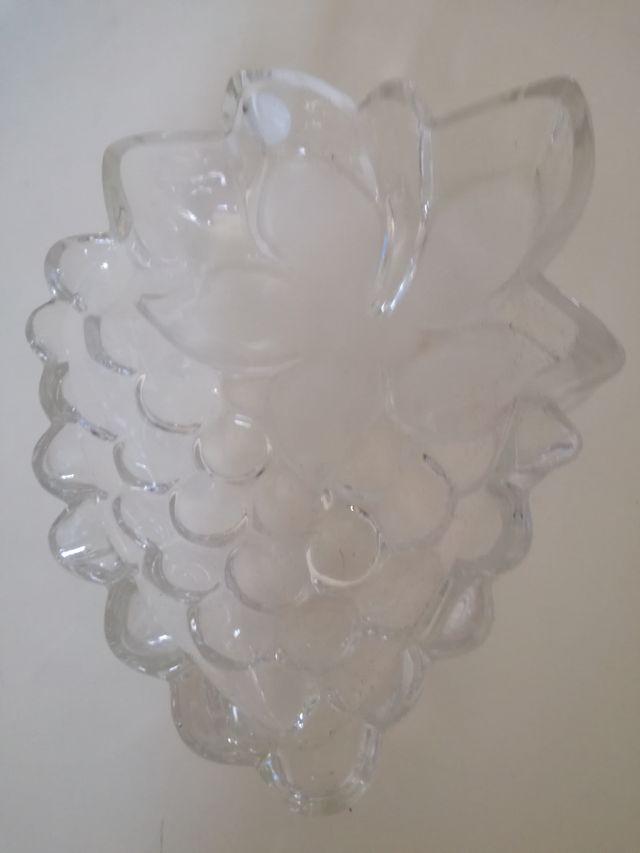 Bandeja de cristal sin estrenar con su caja