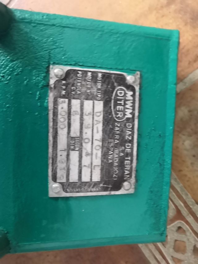 tapa ventilador motor diter 6cv