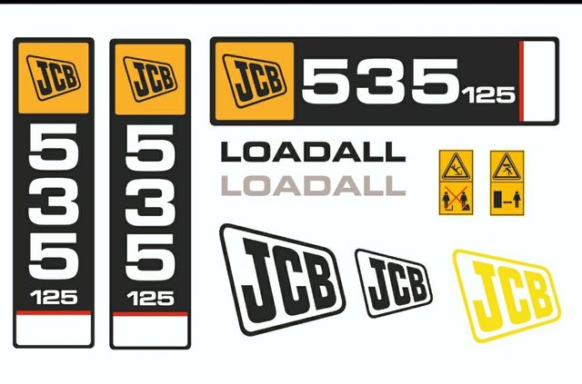 Kit de pegatinas JCB 535 125