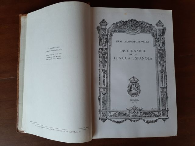 Diccionario de la Lengua Española