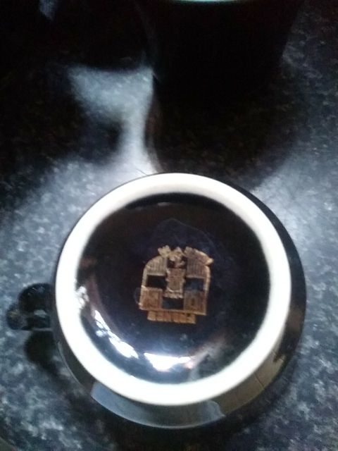 juego de café color negro