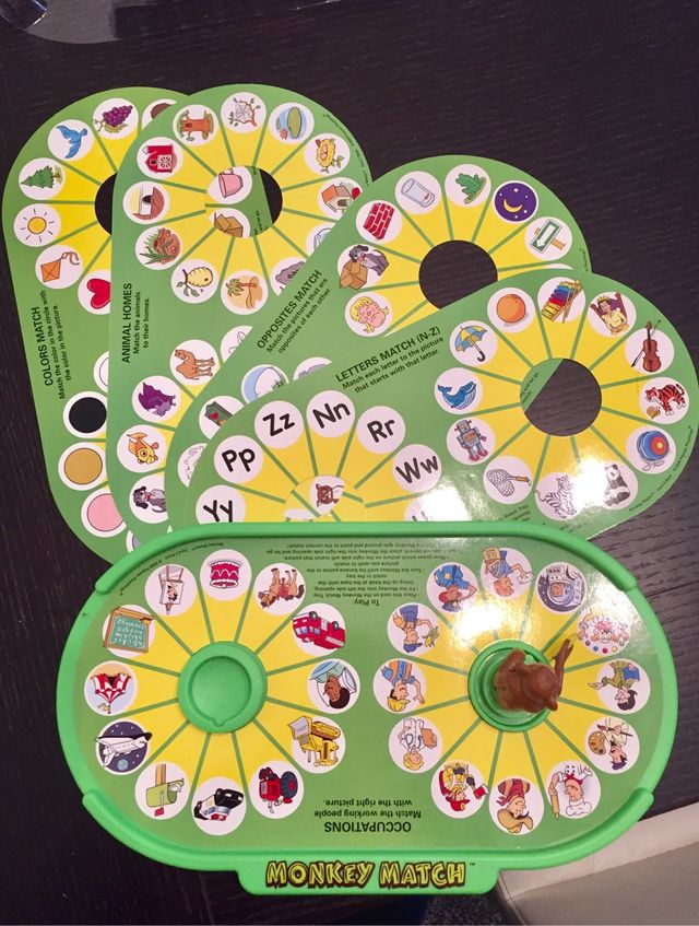 Juego educativo Monkey Match!! Nuevo!!