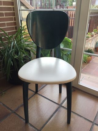 Sillas de madera cocina de segunda mano en WALLAPOP