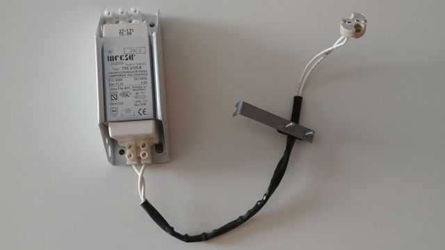 Transformador lámpara halógena