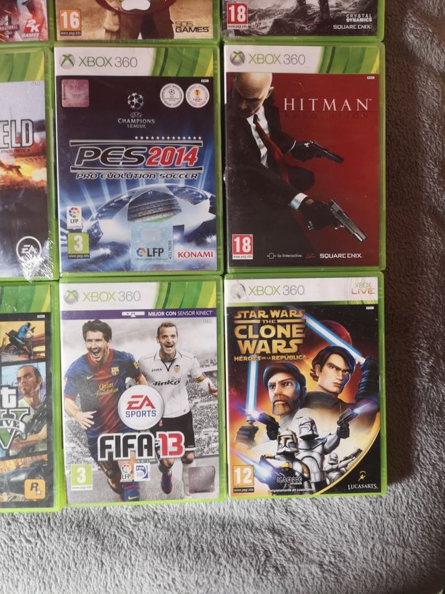 LOTE JUEGOS XBOX NUEVOS