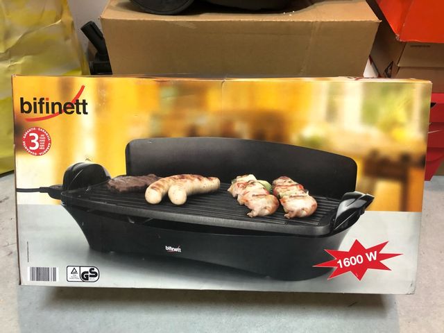 Parrilla eléctrica 1600 W